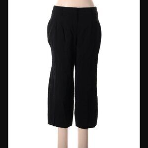 Body by Victoria Victoria's Secret Womens Sz 8 The Marisa Fit Cropped Pant Black